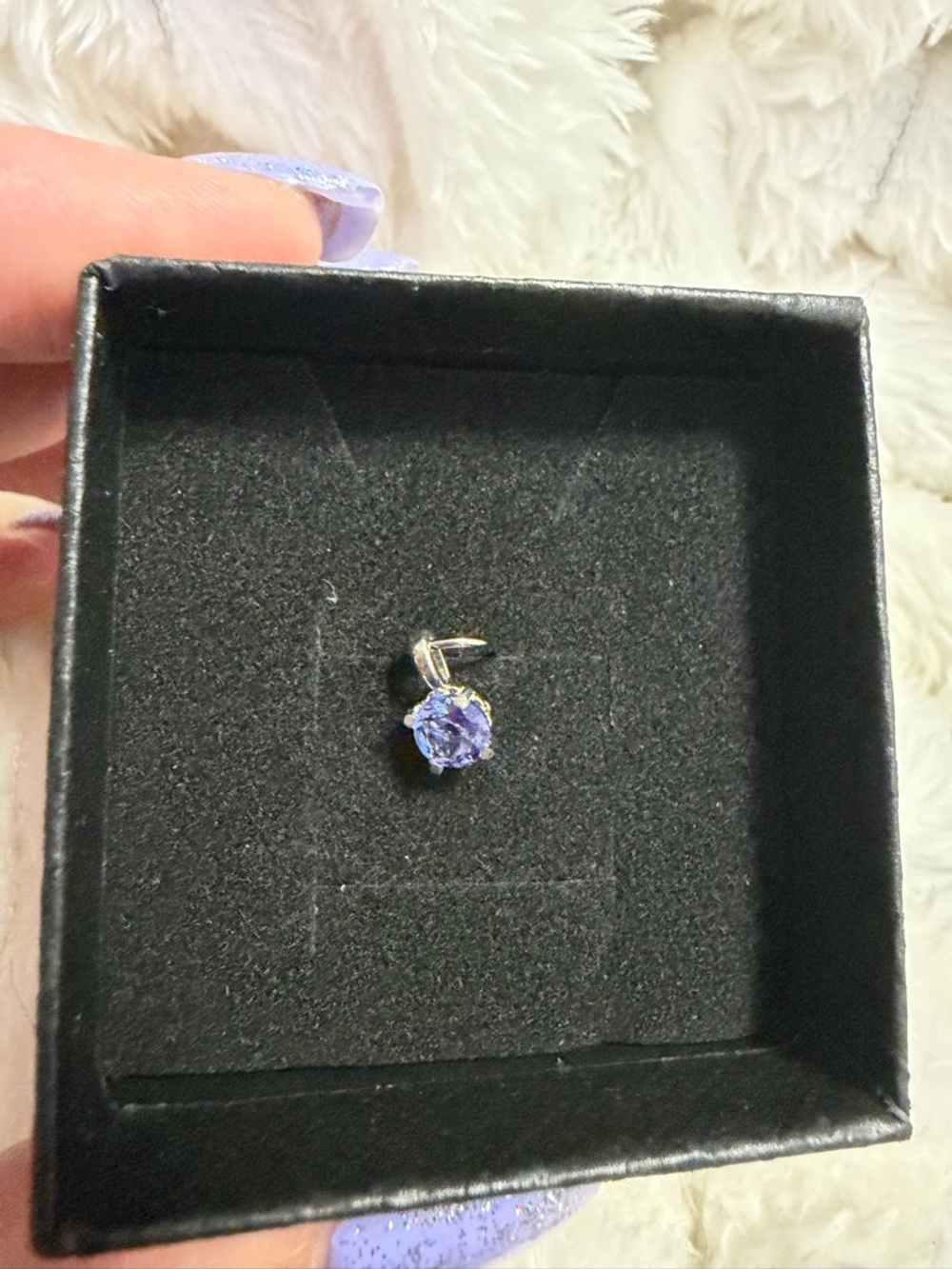 Tanzanite Natural Mined Pendant 925